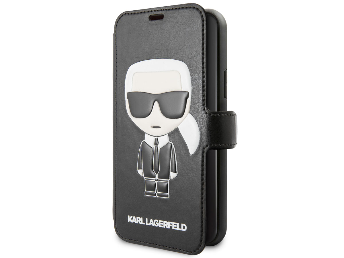 Karl Lagerfeld Iconic Bookcase - iPhone 11 Pro hoesje