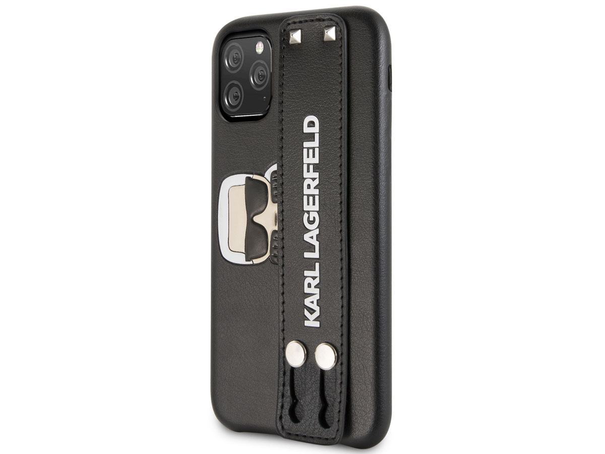 Karl Lagerfeld Strap Handgrip Case - iPhone 11 Pro hoesje