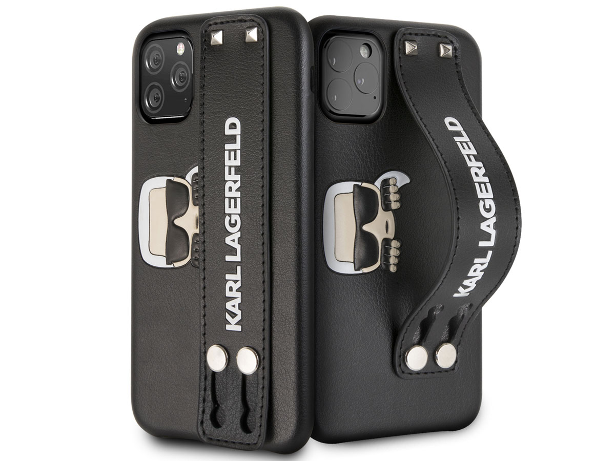 Karl Lagerfeld Strap Handgrip Case - iPhone 11 Pro hoesje