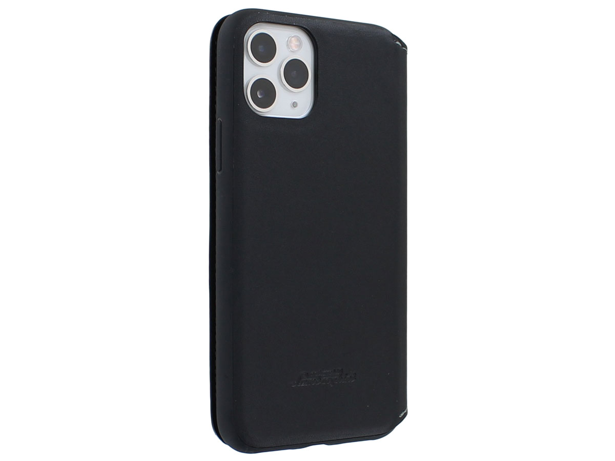 Lamborghini Leather Bookcase Zwart - iPhone 11 Pro hoesje