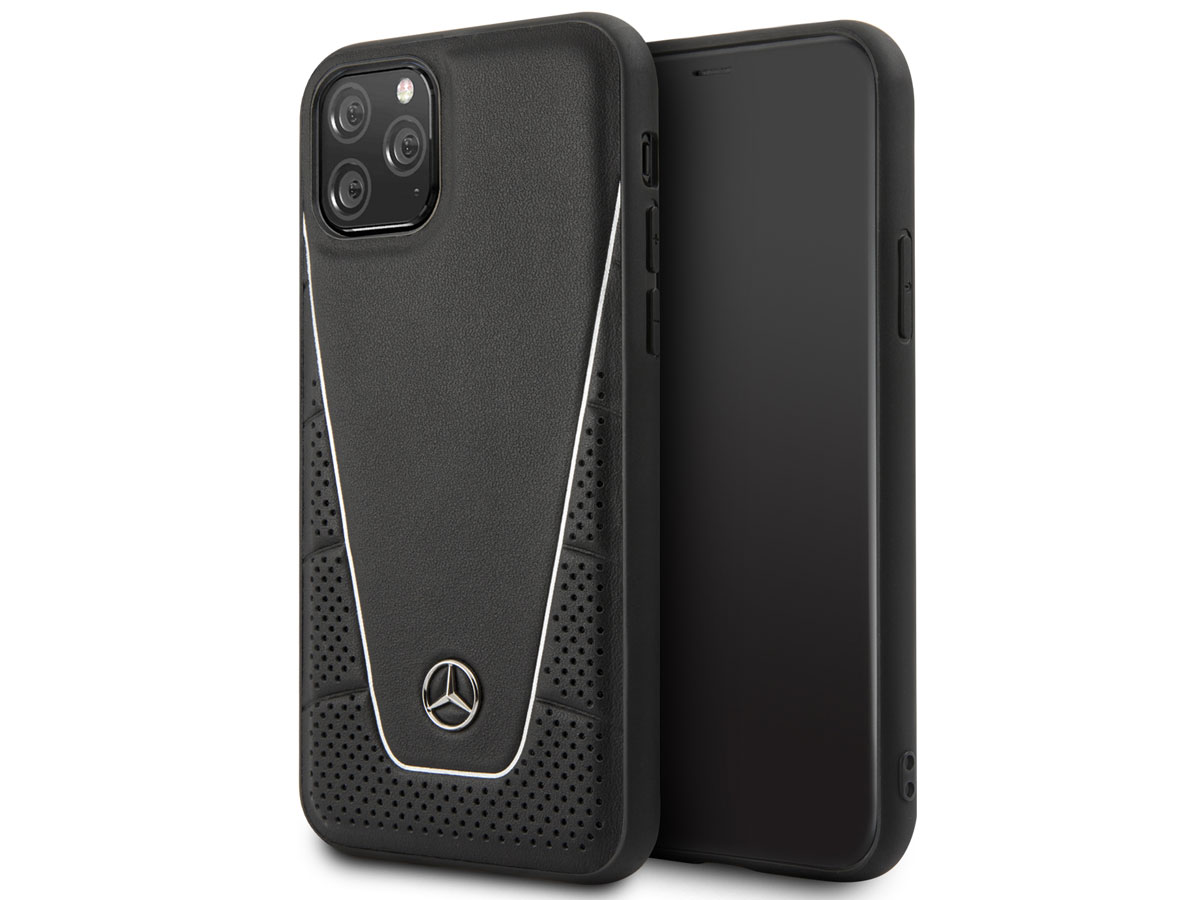 Mercedes-Benz F1 Leather Case - iPhone 11 Pro hoesje