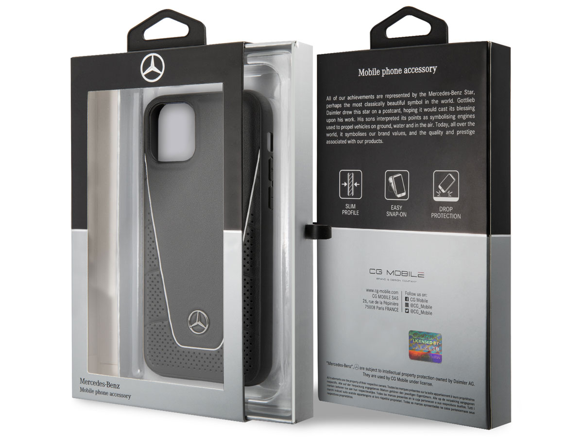 Mercedes-Benz F1 Leather Case - iPhone 11 Pro hoesje