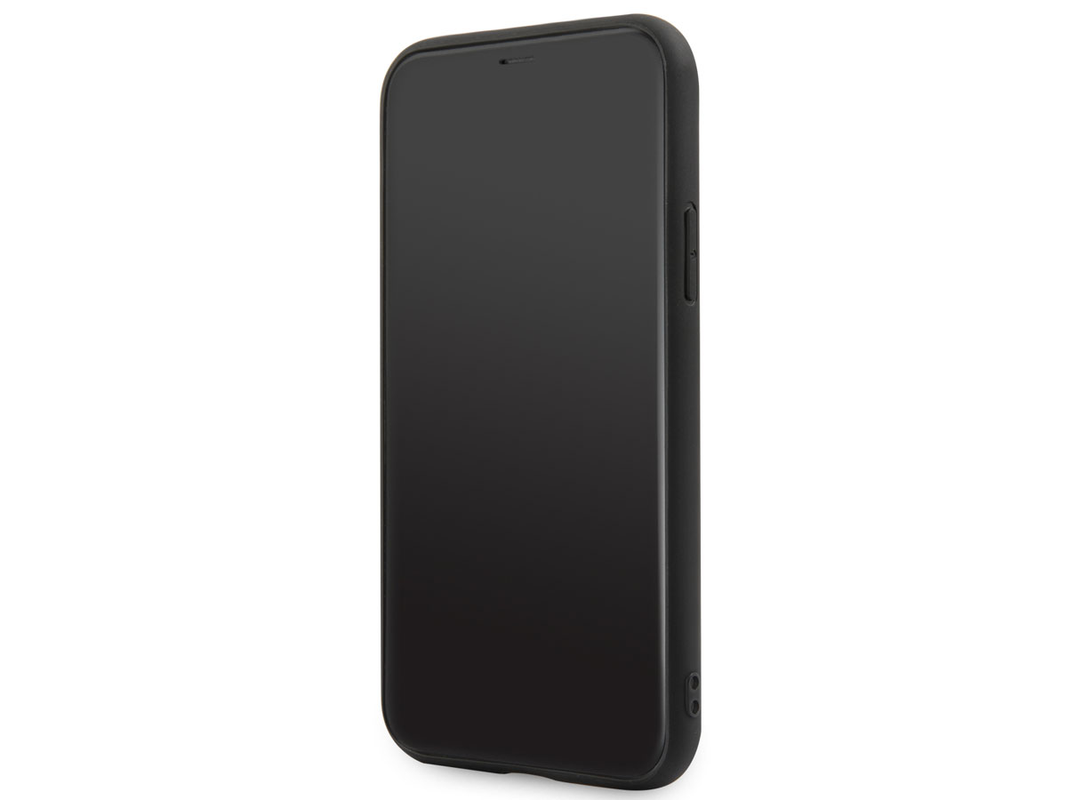 Mercedes-Benz Leather Case Zwart - iPhone 11 Pro hoesje