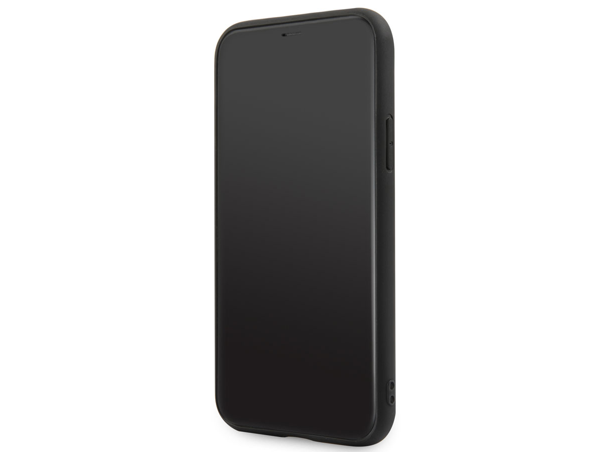 Mercedes-Benz Leather Case Zwart - iPhone 11 Pro hoesje