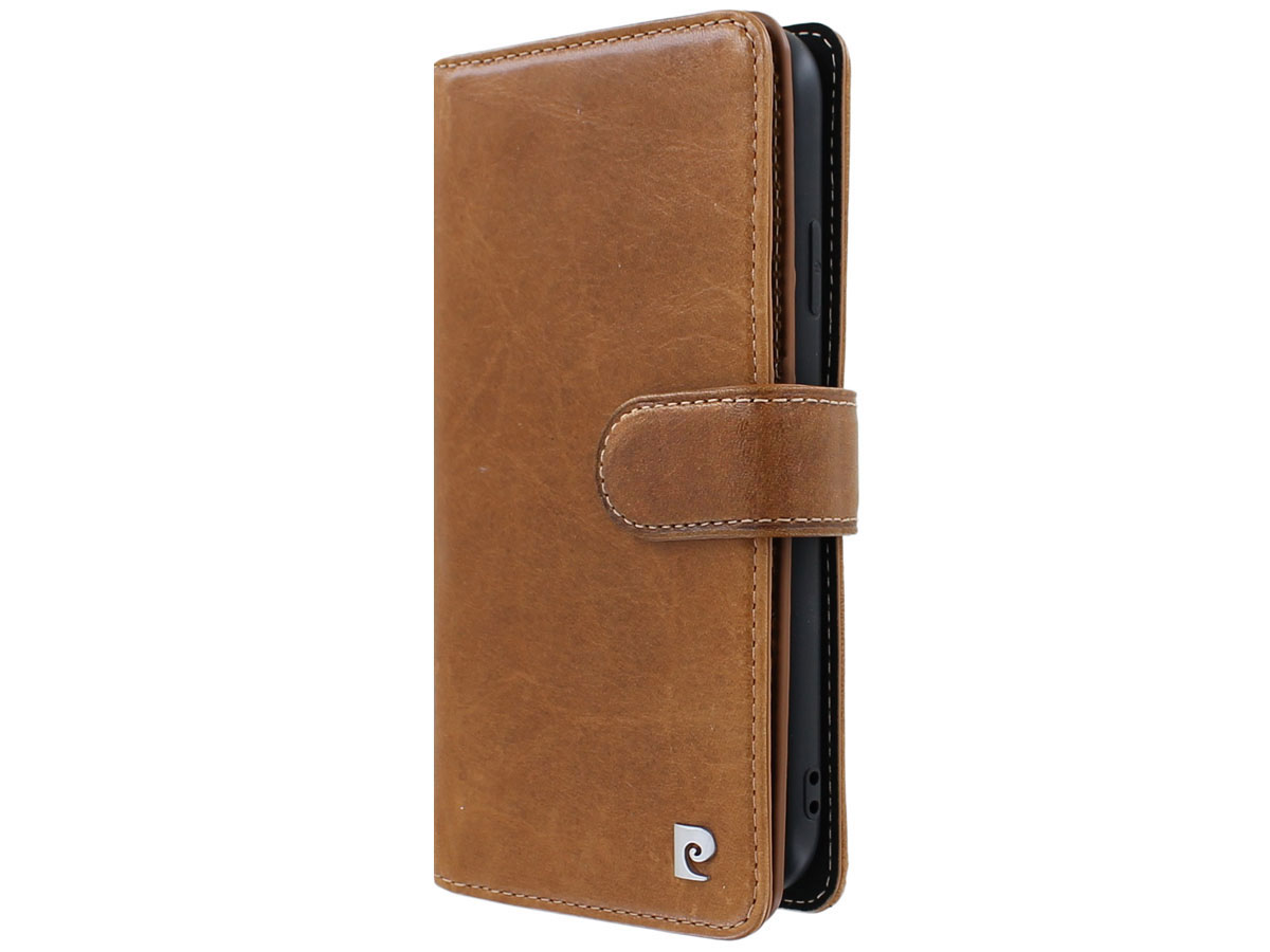 Pierre Cardin True Wallet Bruin Leer - iPhone 11 Pro hoesje