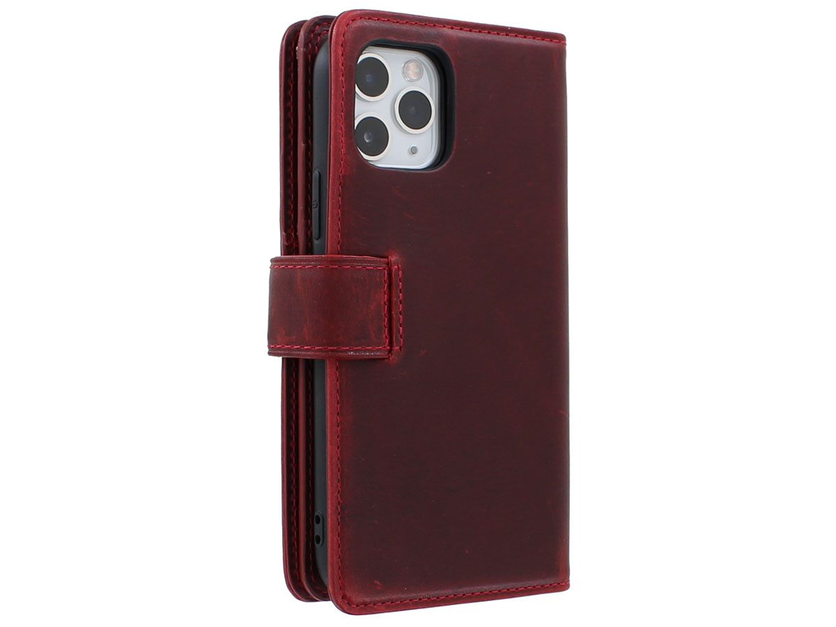 Pierre Cardin True Wallet Rood Leer - iPhone 12/12 Pro hoesje