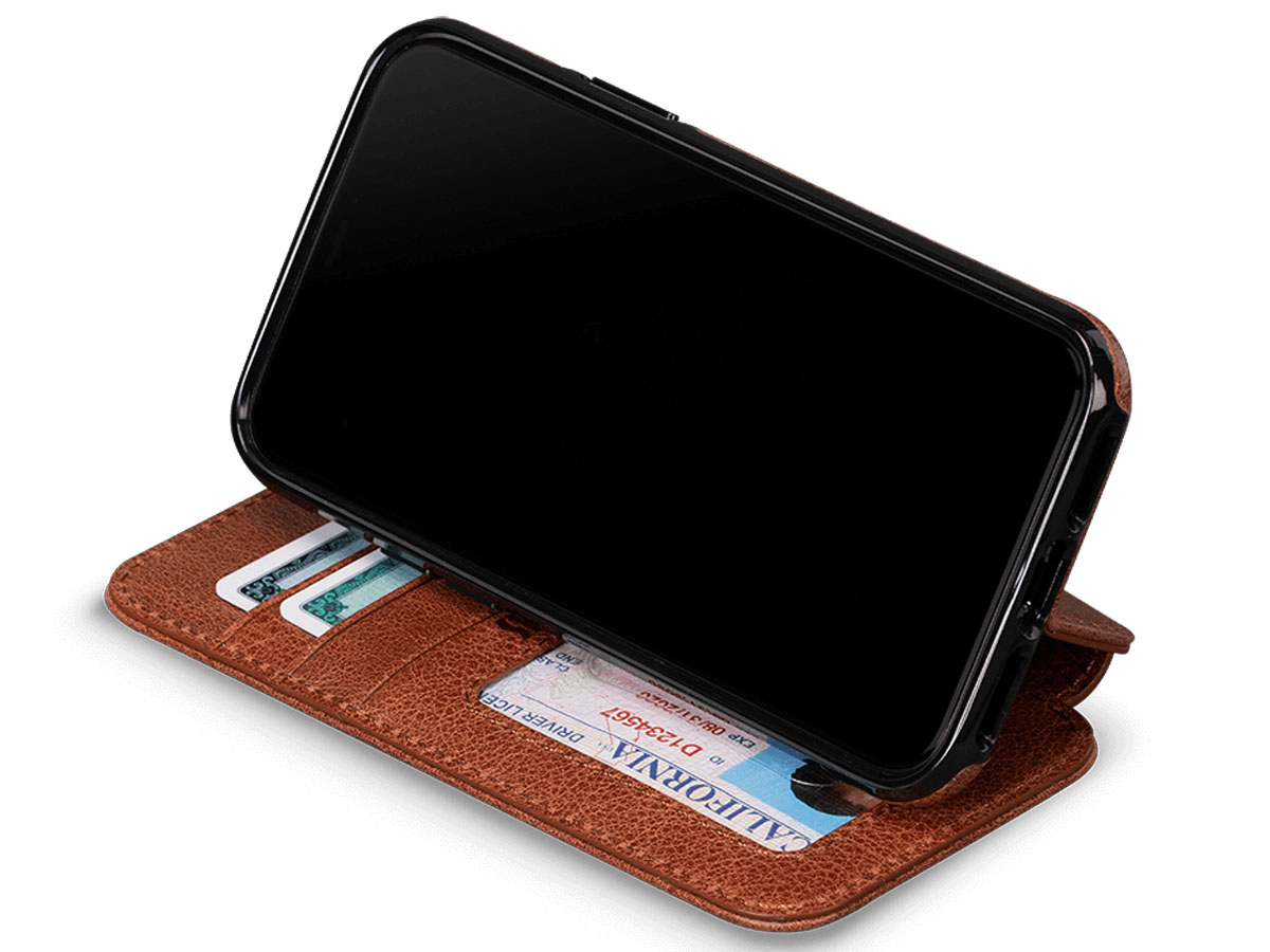 Sena Walletbook Cognac - iPhone 11 Pro Hoesje Leer
