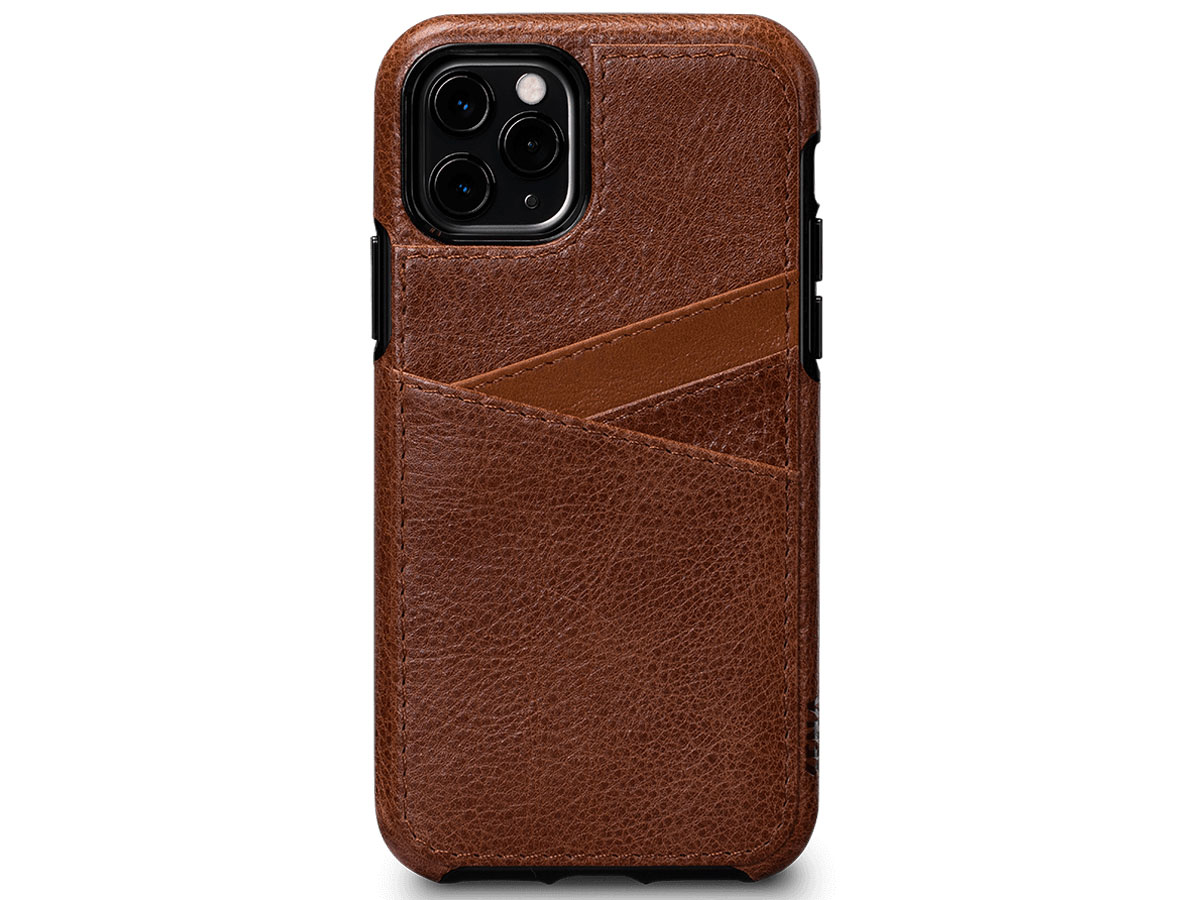 Sena Lugano Wallet Cognac - iPhone 11 Pro Hoesje Leer