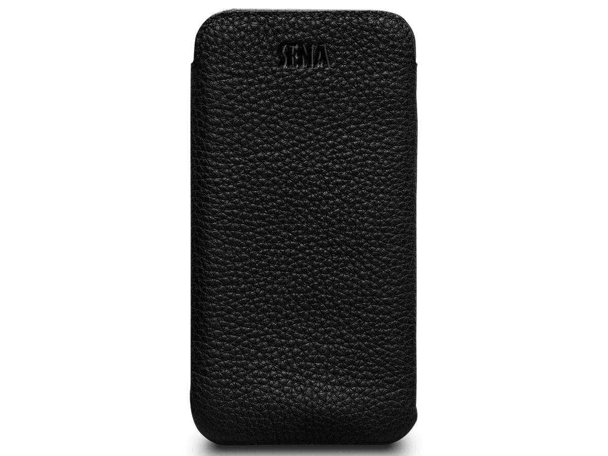 Sena Ultraslim Sleeve Zwart Leer - iPhone 11 Pro hoesje