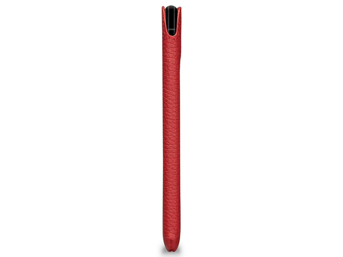 Sena Ultraslim Sleeve Rood Leer - iPhone 11 Pro hoesje