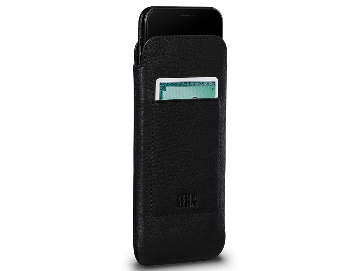 Sena Ultraslim Wallet Sleeve Zwart - iPhone 11 Pro hoesje