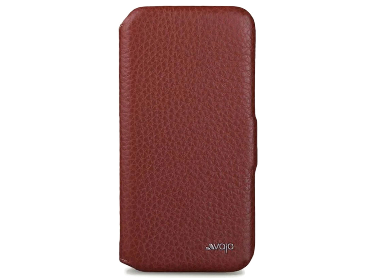 Vaja Folio Stand Cognac - iPhone 11 Pro Hoesje Leer