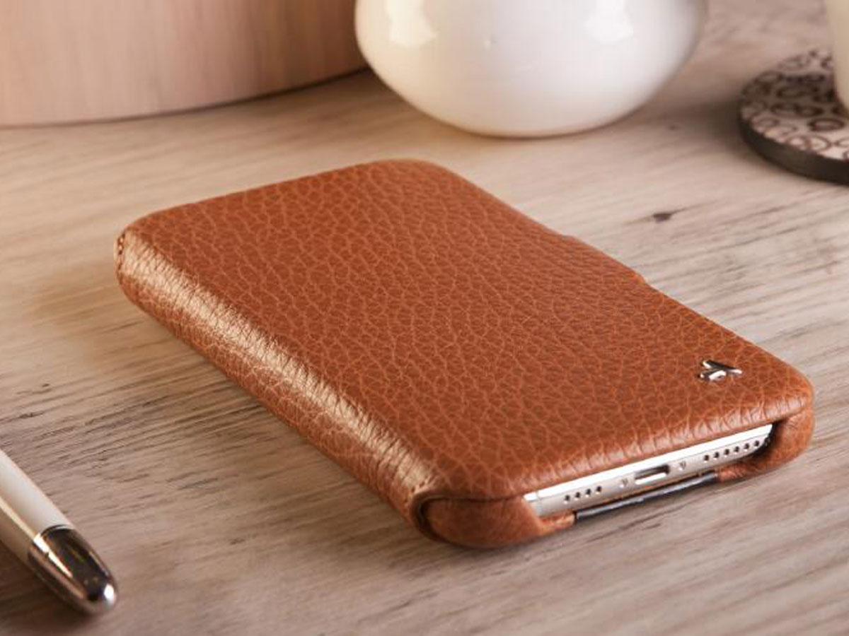 Vaja Folio Case Bruin - iPhone 11 Pro Hoesje Leer