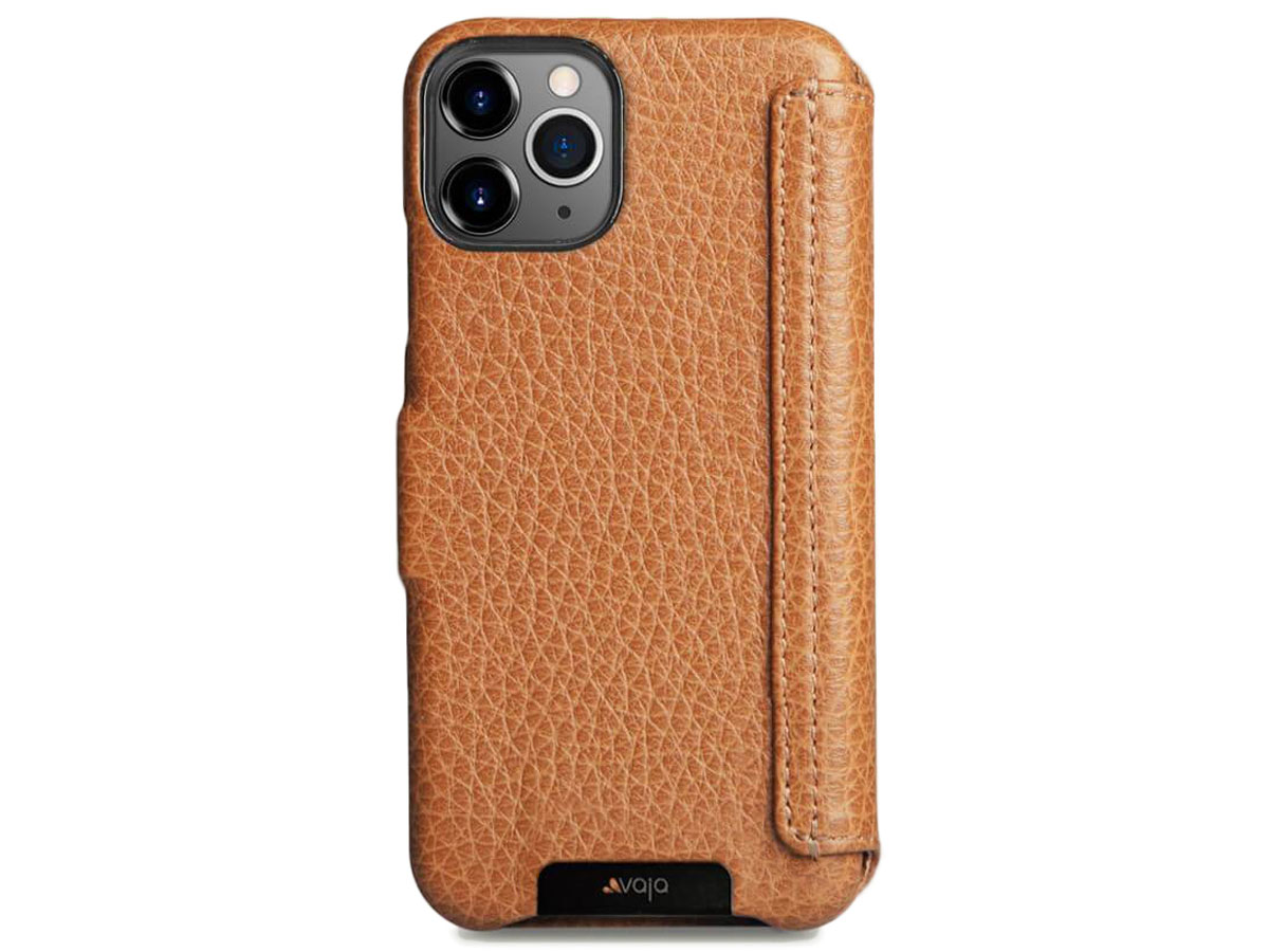 Vaja Folio Case Bruin - iPhone 11 Pro Hoesje Leer