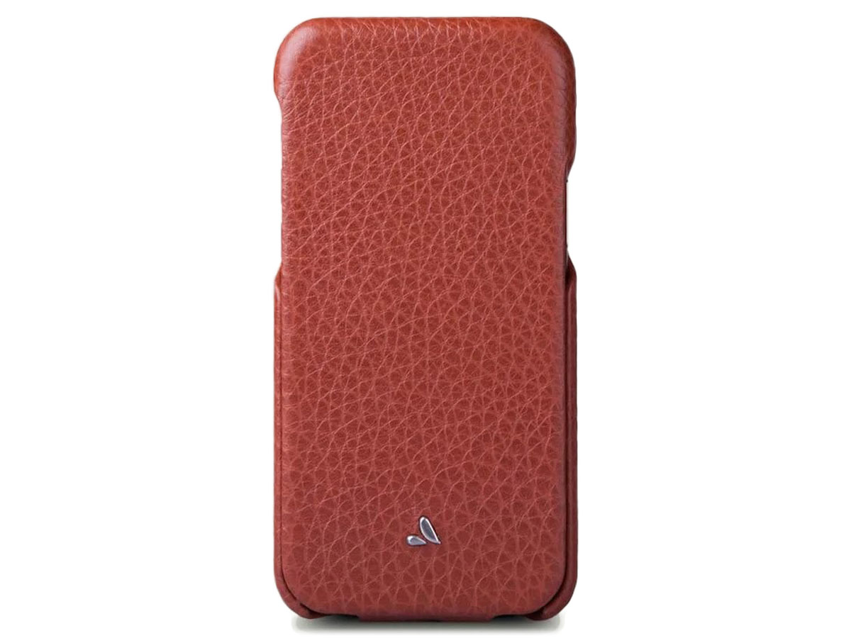 Vaja Top Leather Flipcase Cognac - iPhone 11 Pro Hoesje Leer