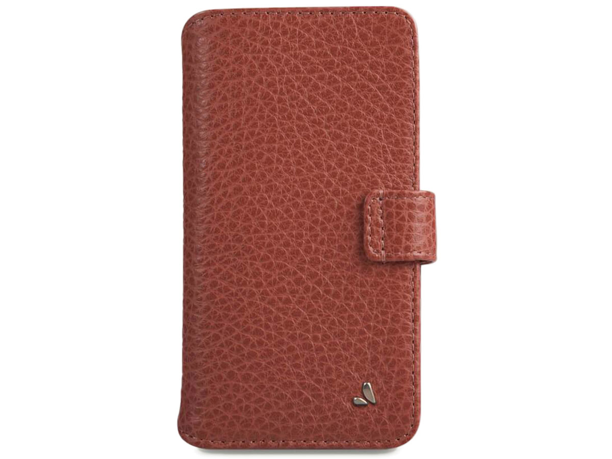 Vaja Wallet Agenda Case Cognac - iPhone 11 Pro Hoesje Leer