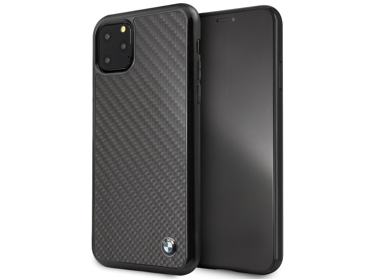 BMW Signature Carbon Fiber Case - iPhone 11 Pro Max hoesje