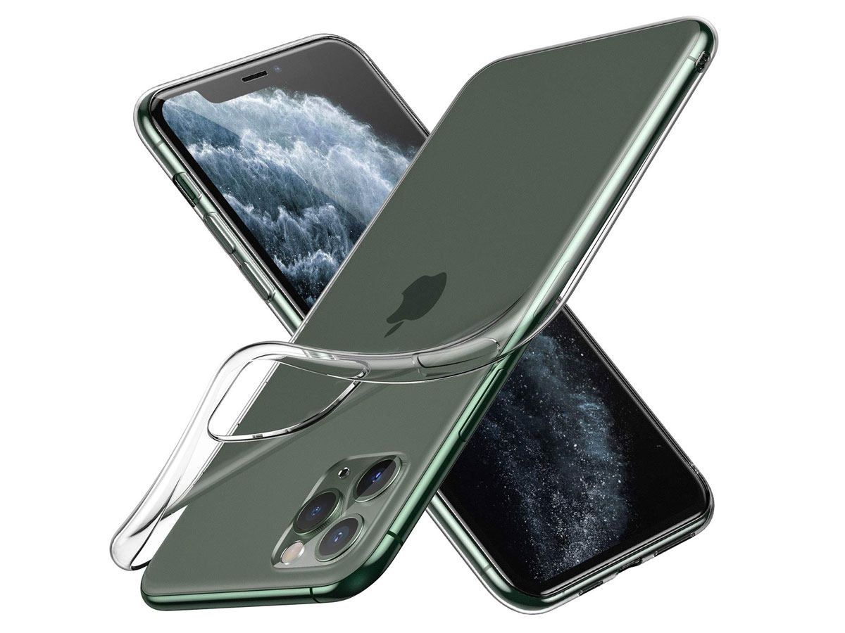 Crystal Clear TPU Case - Doorzichtig iPhone 11 Pro Max Hoesje