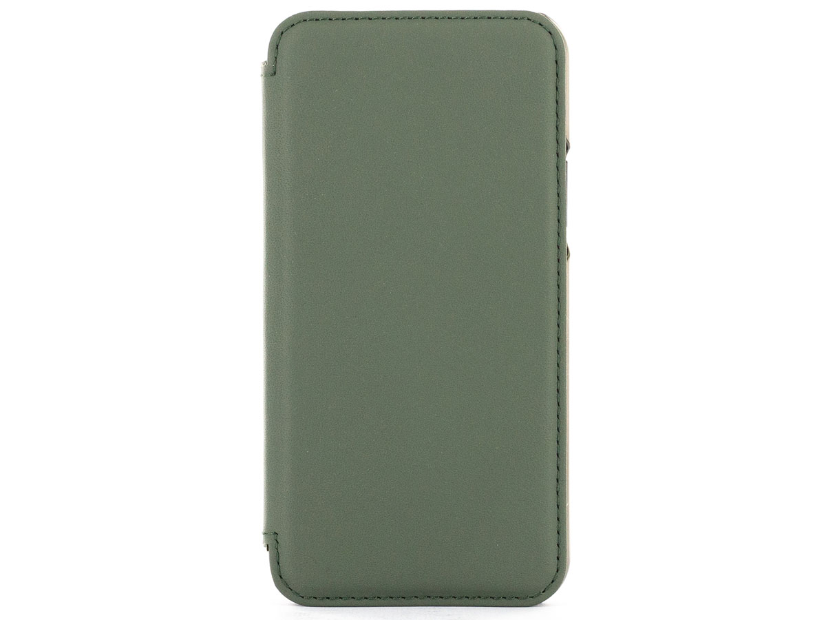 Greenwich Blake Folio Sage/Gunmetal - iPhone 11 Pro Max Hoesje Leer
