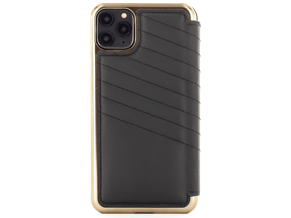 Greenwich Portland Folio Beluga - iPhone 11 Pro Max Hoesje Leer