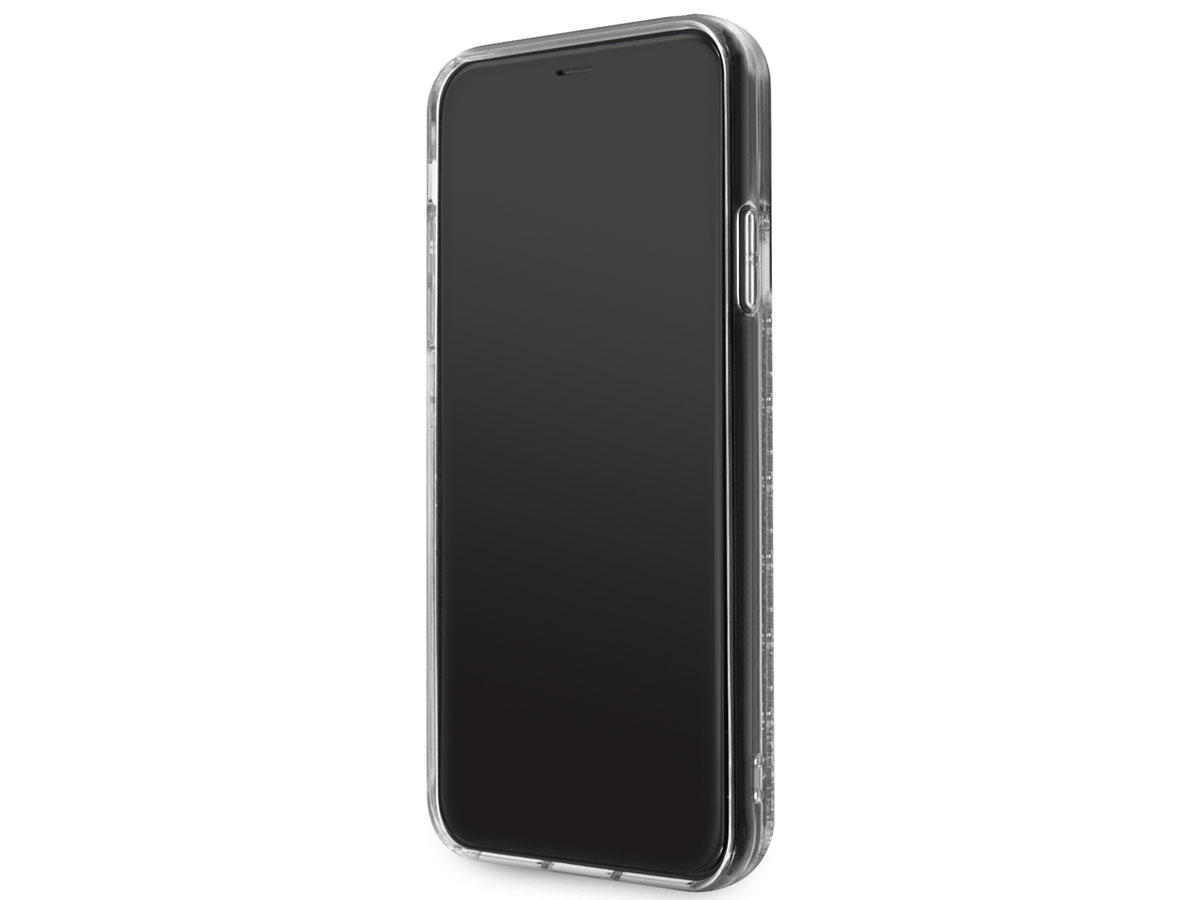 Guess Floating Logo Case Zilver - iPhone 11 Pro Max hoesje