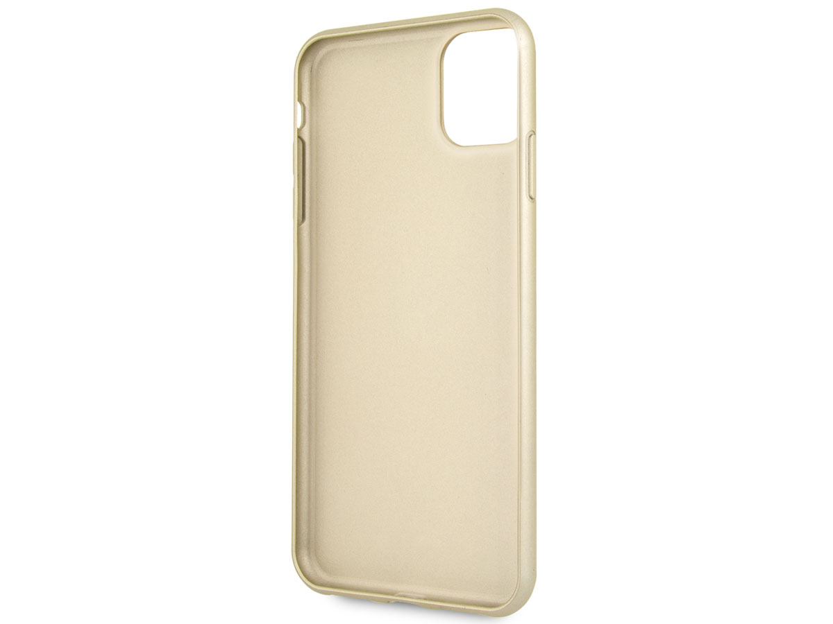 Guess Iridescent Hard Case Goud - iPhone 11 Pro Max hoesje