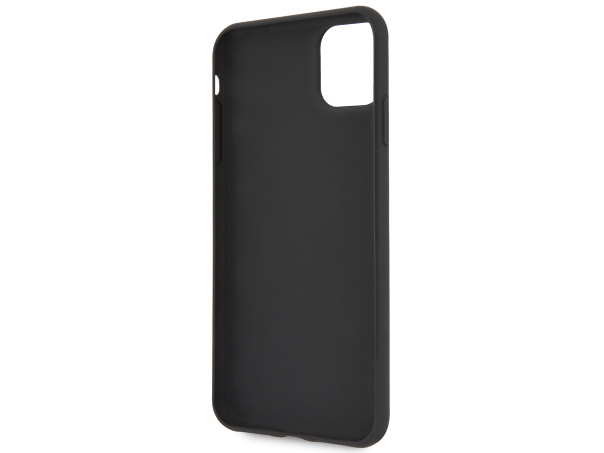 Guess Iridescent Hard Case Zwart - iPhone 11 Pro Max hoesje