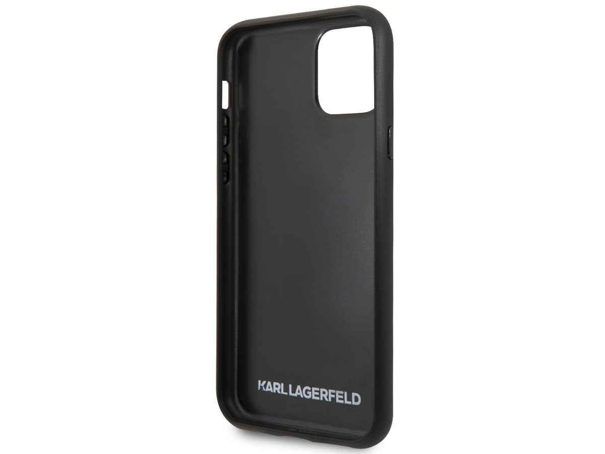 Karl Lagerfeld Initials Case Lizard - iPhone 11 Pro Max hoesje