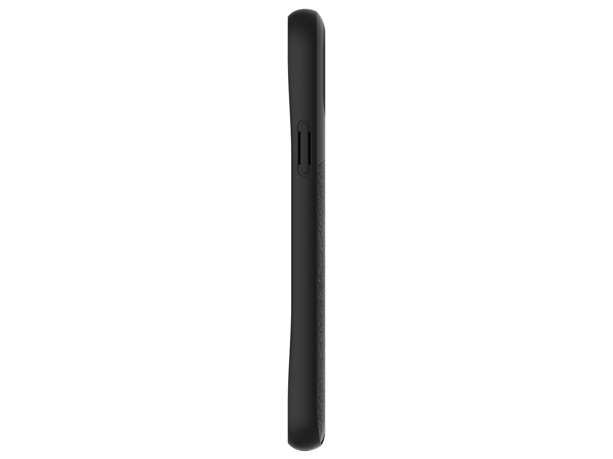 Mous Contour Leather Case Zwart - iPhone 11 Pro Max hoesje