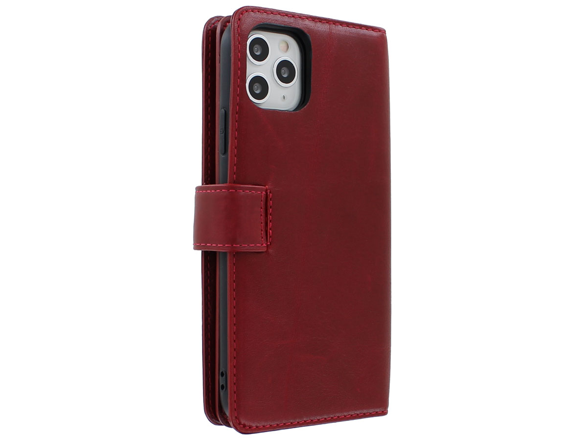 Pierre Cardin True Wallet Rood Leer - iPhone 11 Pro Max hoesje