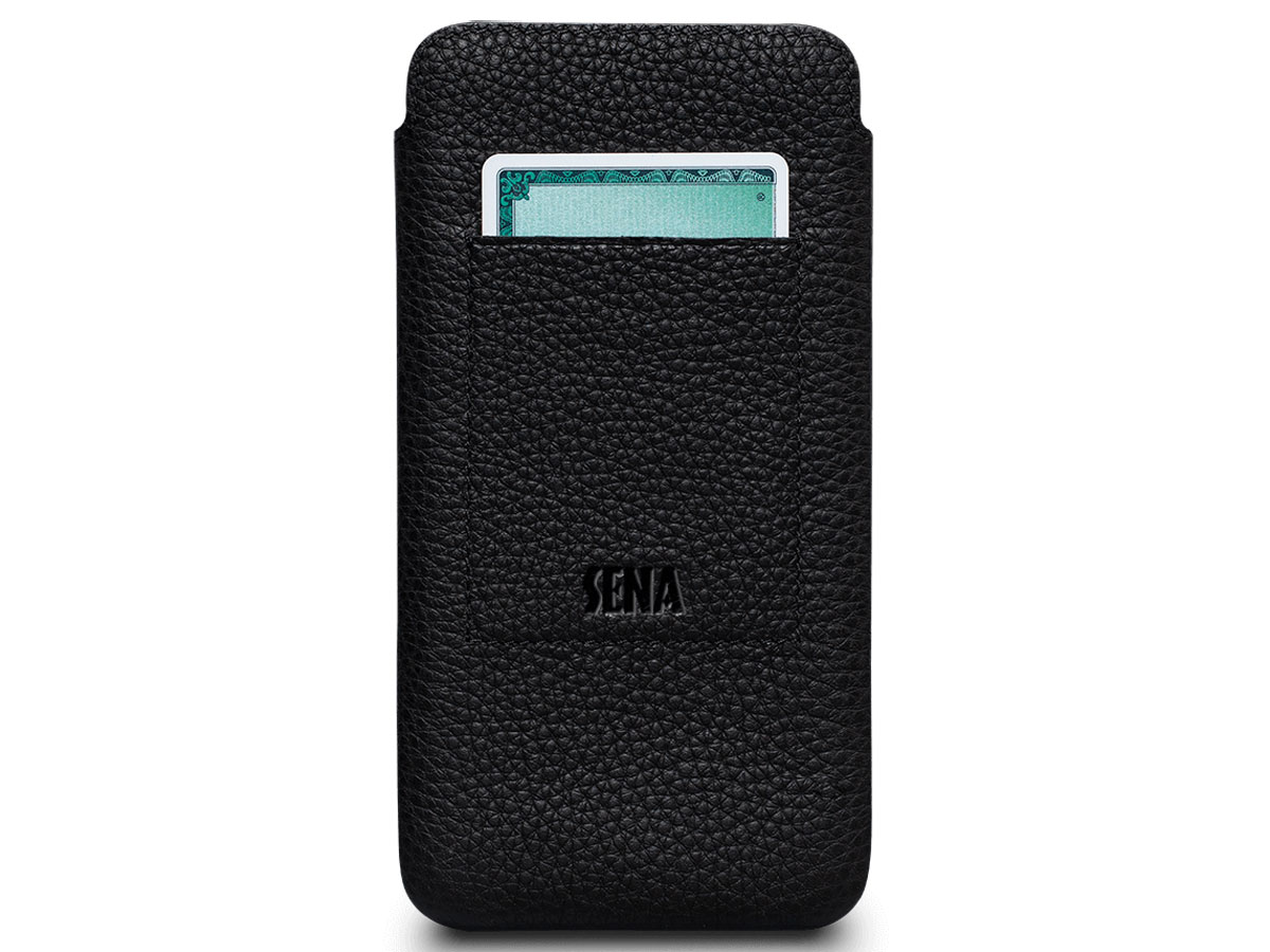 Sena UltraSlim Wallet Sleeve Zwart - iPhone 11 Pro Max hoesje