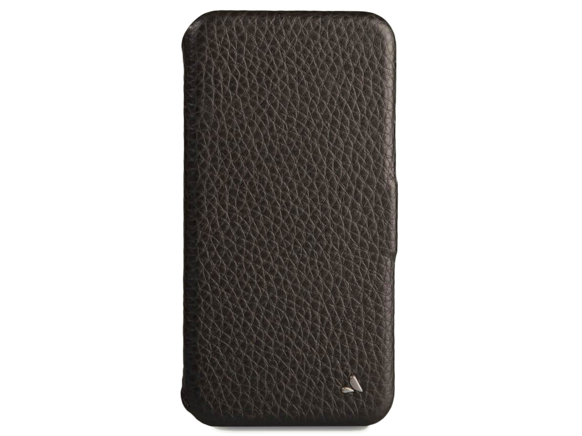 Vaja Folio Case Zwart - iPhone 11 Pro Max Hoesje Leer