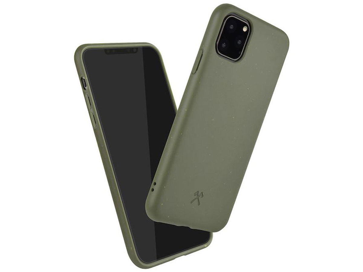 Woodcessories Bio Case Groen - Eco iPhone 11 Pro Max hoesje