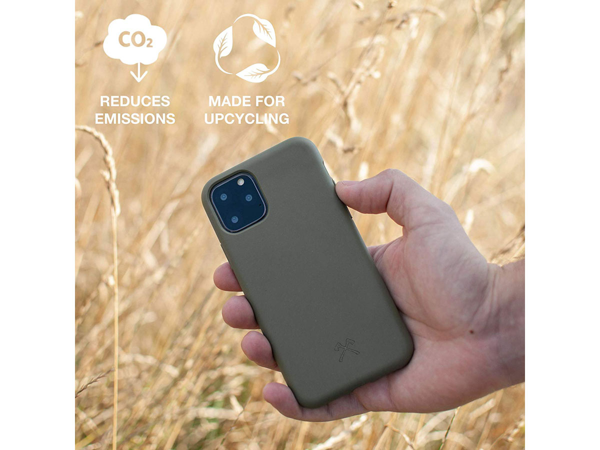 Woodcessories Bio Case Groen - Eco iPhone 11 Pro Max hoesje