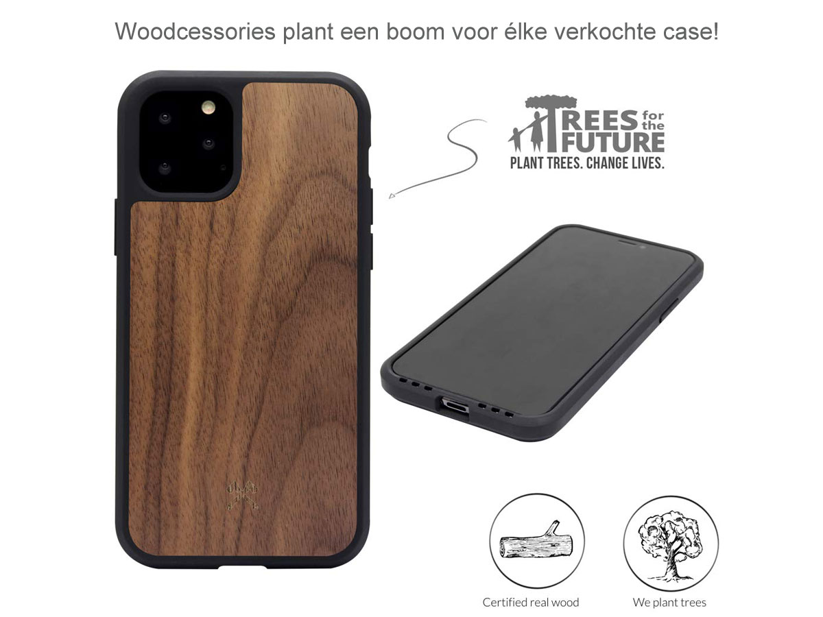 Woodcessories EcoBump - Houten iPhone 11 Pro Max hoesje