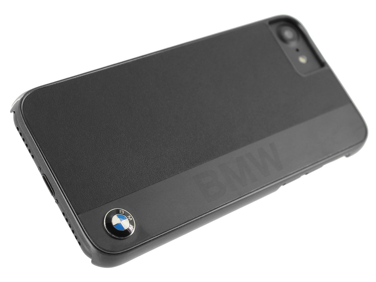 BMW Leather Alu Case - Leren iPhone SE / 8 / 7 / 6(s) hoesje