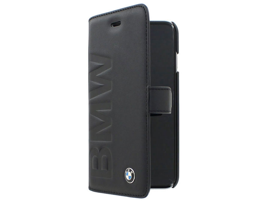BMW Leather Bookcase - Leren iPhone SE / 8 / 7 hoesje