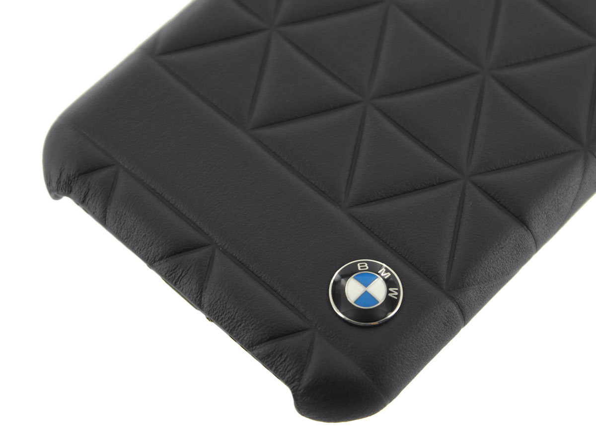 BMW Hexagon Hard Case - Leren iPhone SE / 8 / 7 / 6(s) hoesje