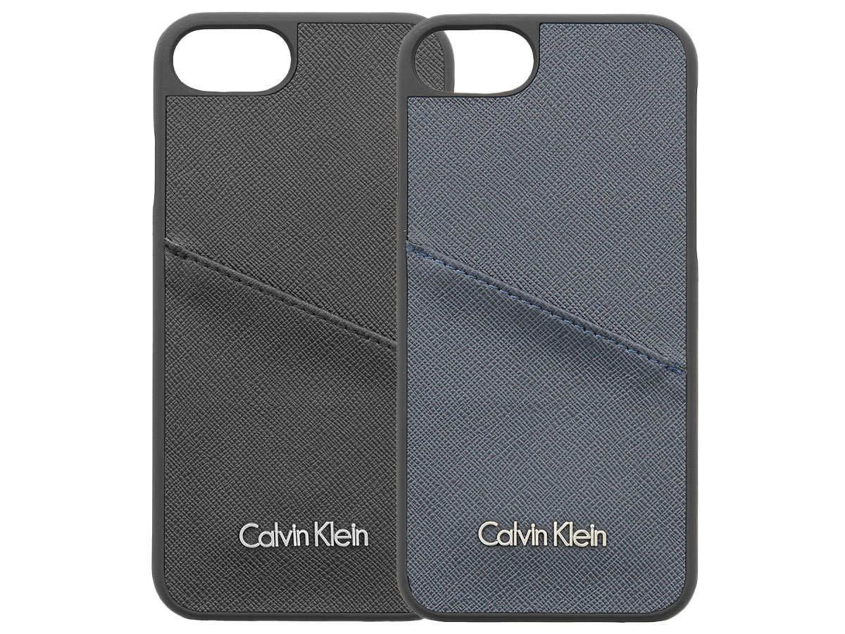 Calvin Klein Saffiano Card Case - iPhone SE / 8 / 7 hoesje