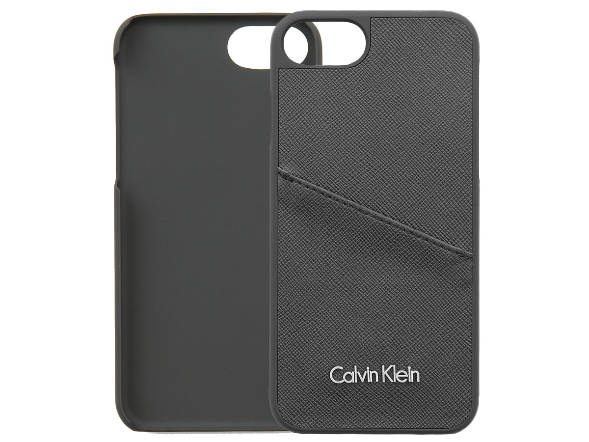 Calvin Klein Saffiano Card Case - iPhone SE / 8 / 7 hoesje