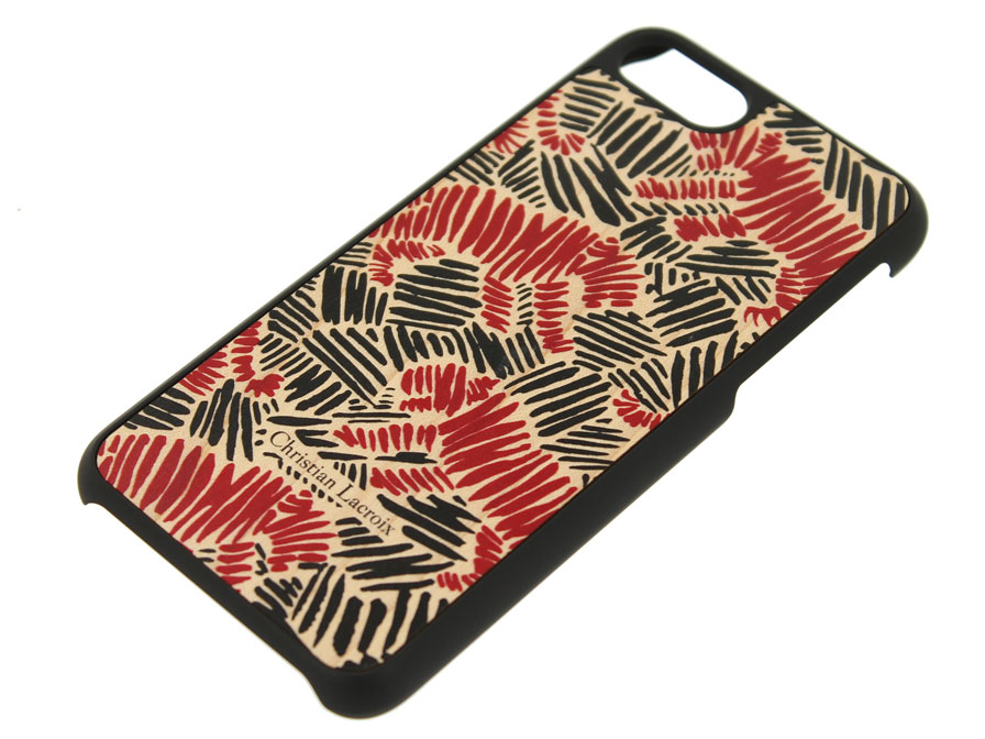 Christian Lacroix Maple Wood Case - iPhone SE / 8 / 7 hoesje