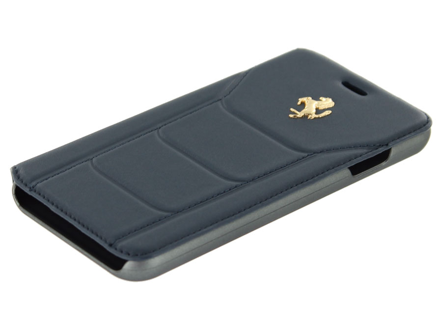Ferrari 488 Gold Series Case - Leren iPhone SE / 8 / 7 hoesje