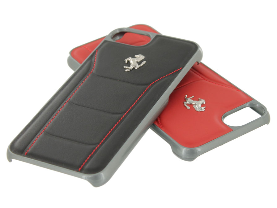 Ferrari 488 Series Hard Case - Leren iPhone SE / 8 / 7 hoesje