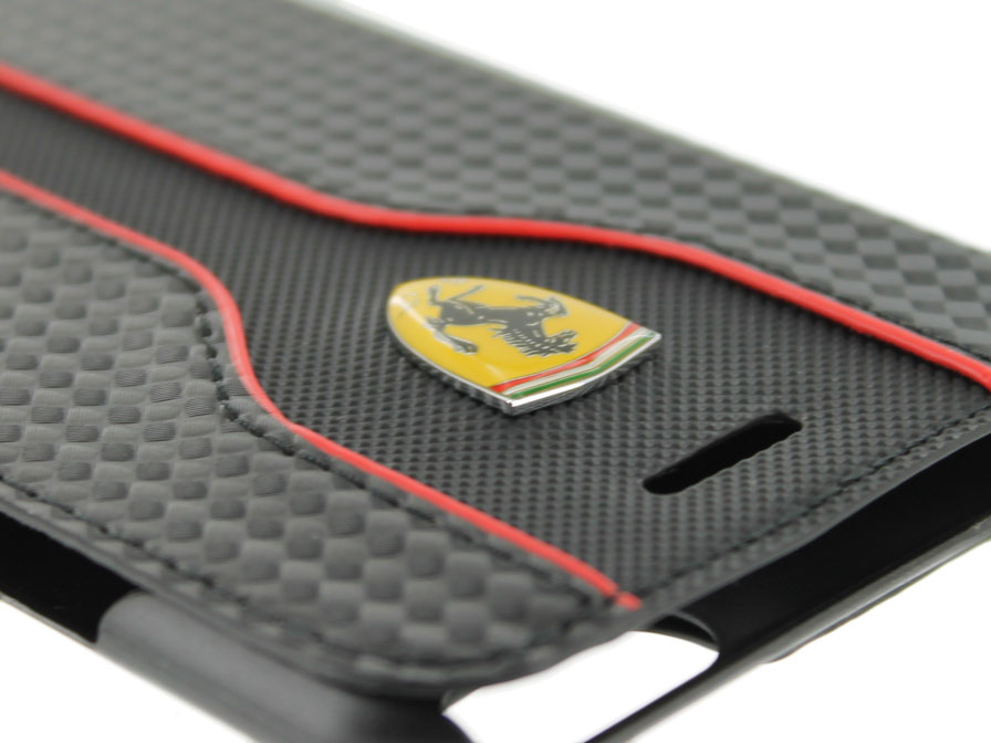 Ferrari Scuderia Bookcase - iPhone SE / 8 / 7 hoesje
