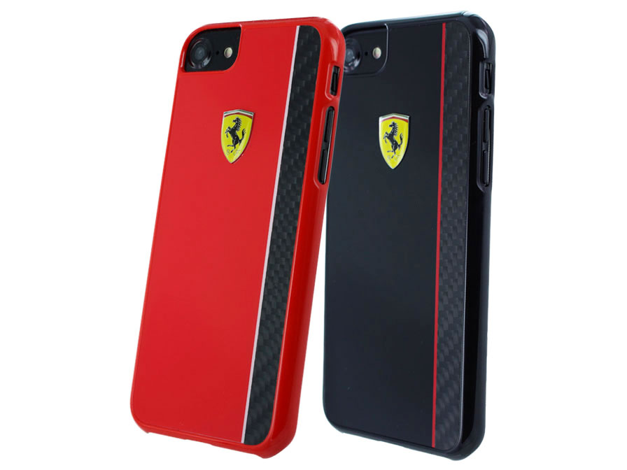Ferrari Paddock Carbon Hard Case | iPhone 8/7 hoesje