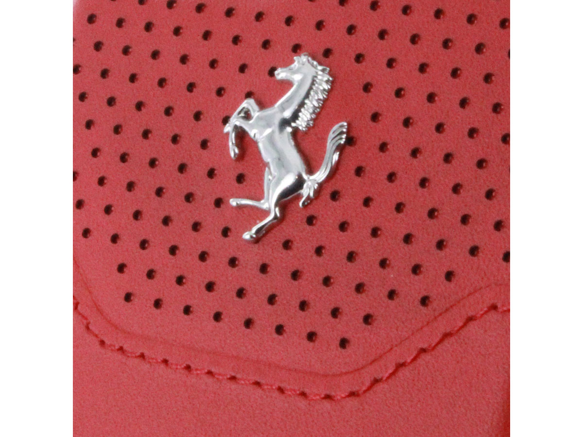 Ferrari Lusso Hard Case - Leren iPhone SE / 8 / 7 hoesje