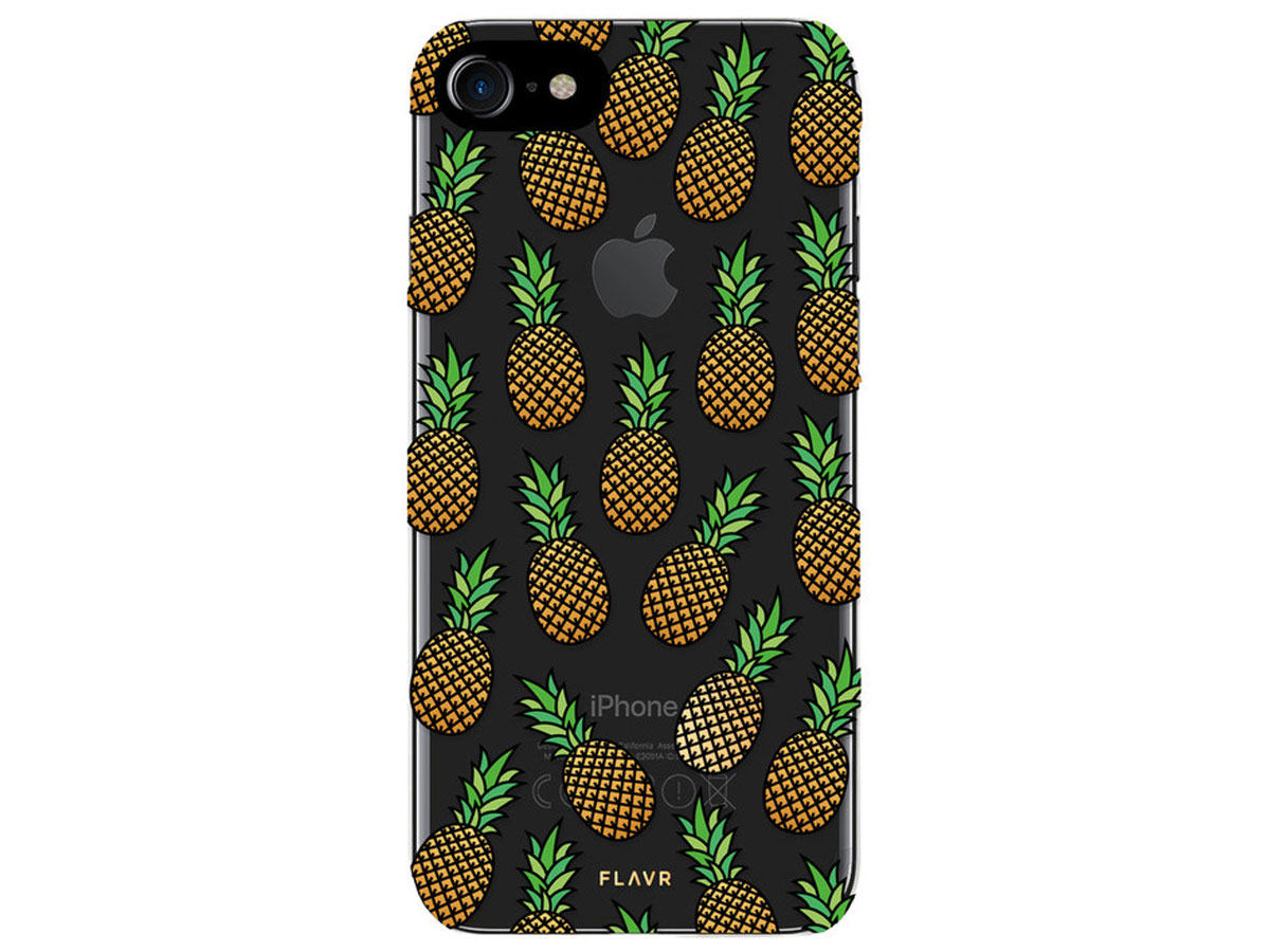 FLAVR Ananas Case - Doorzichtig iPhone SE / 8 / 7 hoesje