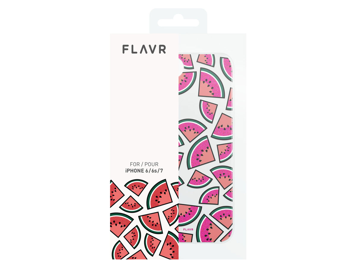 FLAVR Watermelon Clear Case - iPhone SE / 8 / 7 / 6(s) hoesje