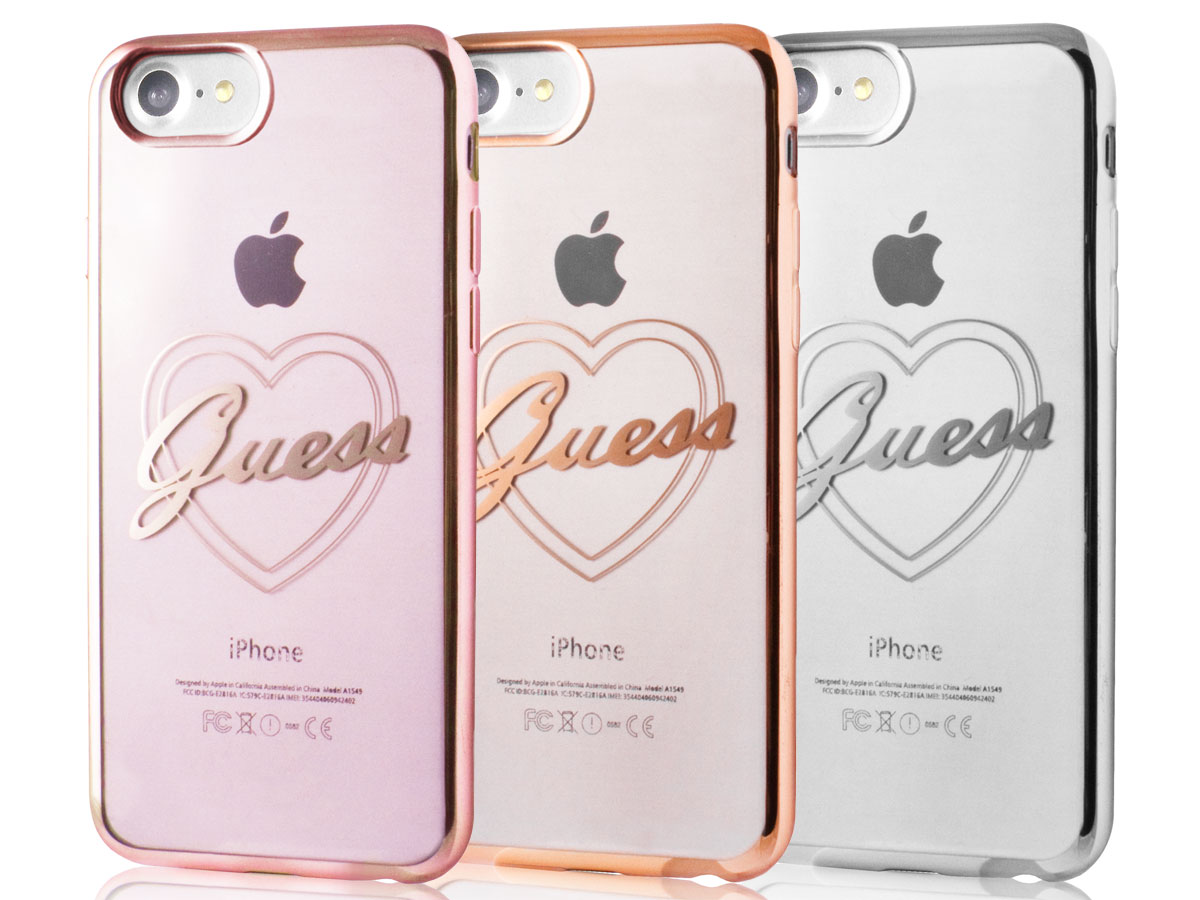 Guess Heart TPU Case | iPhone 8/7 hoesje