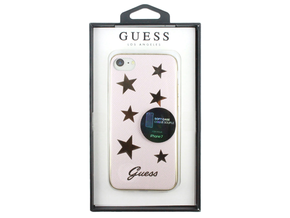 Guess Stars TPU Skin Case - iPhone SE / 8 / 7 hoesje